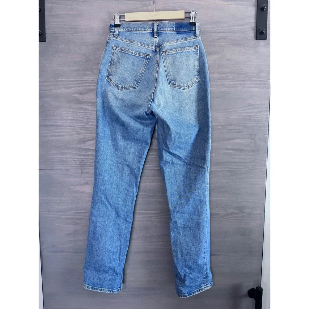 Abercrombie & Fitch The '90s Straight Ultra High Rise Curve Love Size‎ 4 27 - Picture 4 of 5